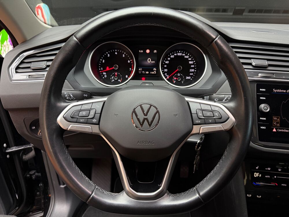 Tiguan 1.5 TSI 130 LIFE - CARPLAY - SI&Egrave;GE CHAUFFANT - ENTRETIEN VOL 2022 occasion 33320 Eysines