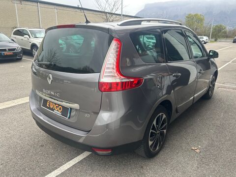 Grand scenic IV 1.5 DCI 110ch ECO ENERGY BOSE 7 places / GPS + CAMERA DE REC 2016 occasion 38420 Le Versoud