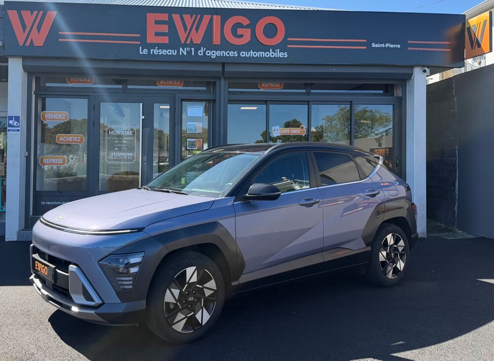Kona II 1.6 HYBRID 129 PREMIUM DCT BVA + CAMERA + CARPLAY + 1&Egrave;RE 2025 occasion 97410 Saint-Pierre
