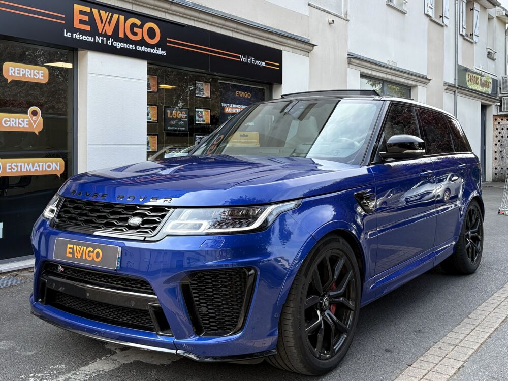 Range Rover 5.0 V8 575 ch SVR BVA + MARCHE PIEDS ELECT / AFFICHAGE T&Ecirc;TE 2018 occasion 77700 Serris
