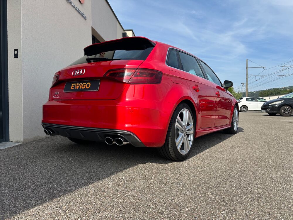 S3 SPORTBACK 2.0 TFSI 300ch QUATTRO S-TRONIC BANG & OLUFSEN - S 2014 occasion 69420 Ampuis