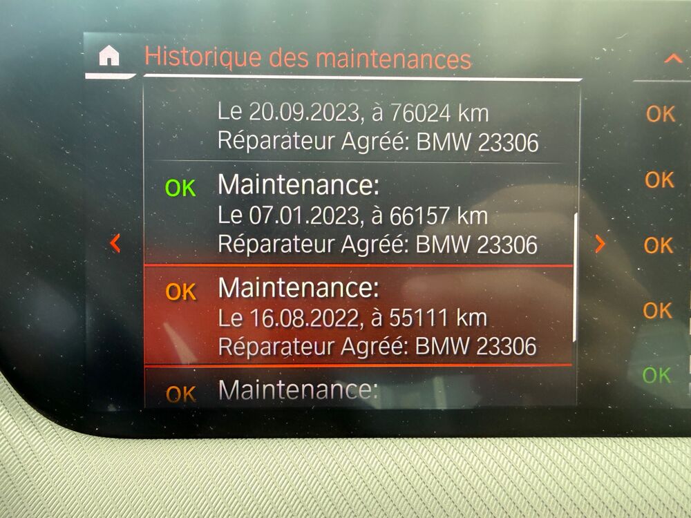 Serie 2 1.5 216 D 115CH BVA PACK M - CARPLAY - GPS - SI&Egrave;GES SPORT AL 2020 occasion 27000 &Eacute;vreux
