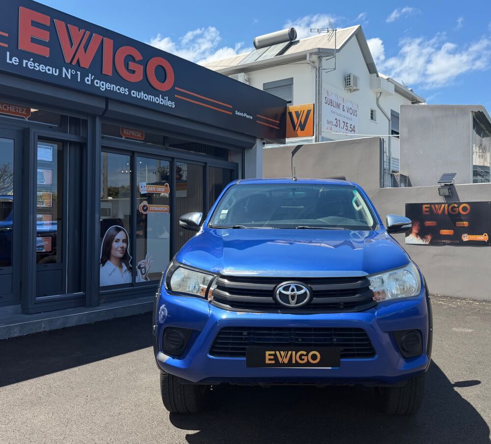 Hilux DOUBLE CABINE 2.4 D4D 205 CONFORT 2018 occasion 97410 Saint-Pierre
