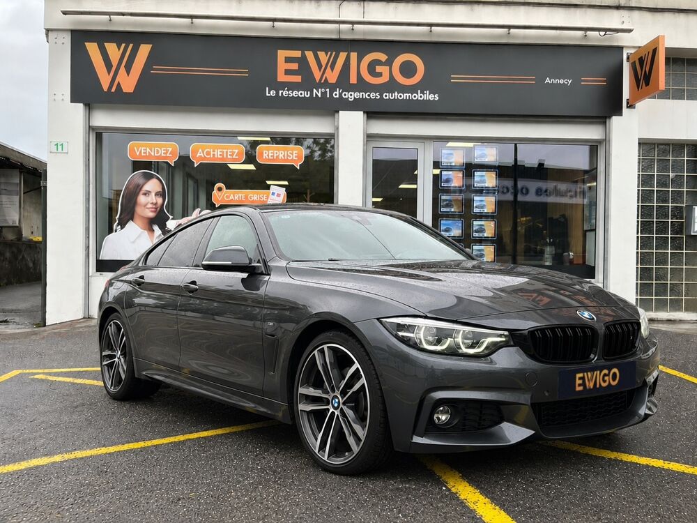 S&eacute;rie 4 GRAN-COUPE 2.0 430 I 250 M-SPORT XDRIVE BVA / HUD / SI&Egrave;GES &Eacute; 2018 occasion 74600 Seynod