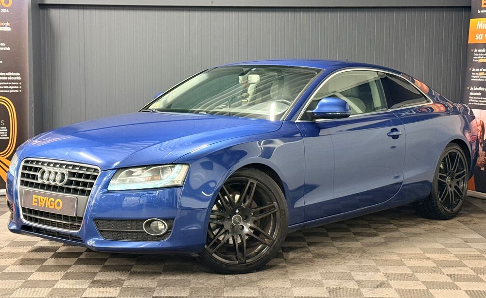 A5 COUPE 2.7 V6 TDI 190 Ch AMBIENTE MULTITRONIC BVA - SIEGES EL 2007 occasion 79000 Niort