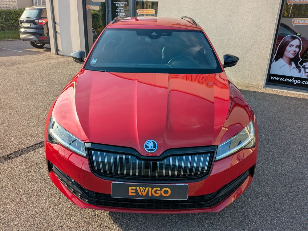 Superb Combi IV SPORTLINE 1.4 TSI 218CH DSG HYBRID Virtual Cockpit 2020 occasion 69420 Ampuis