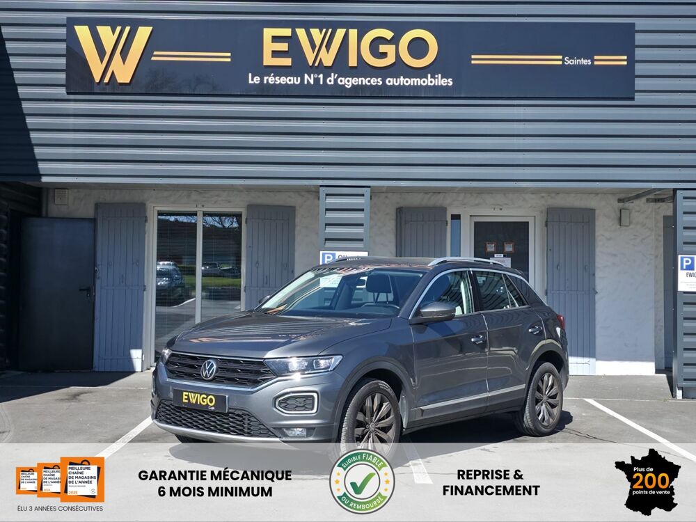 T-ROC 2.0 TDI 150 CARAT DSG BVA / GARANTIE 12 MOIS ENTRETIEN EXCLU 2021 occasion 17100 Saintes