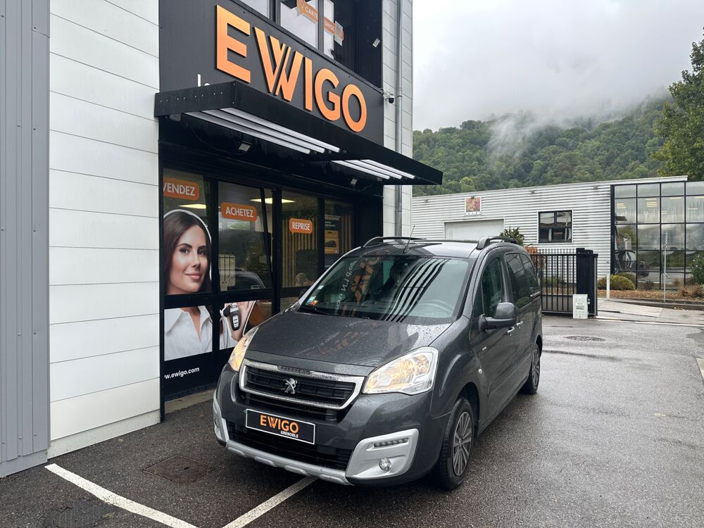 Partner Tepee COMBI 1.6L BLUEHDI 100 ch STYLE / CAMERA DE RECUL / CAISSON 2018 occasion 38420 Le Versoud
