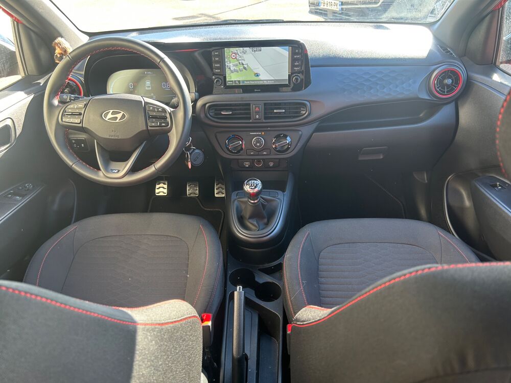 i10 1.2 MPI 85 GARANTIE Hyundai 2030 Entretien constructeur 2025 occasion 69420 Ampuis