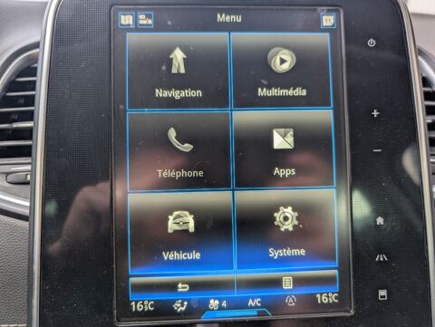 Grand scenic IV 1.3L TCE 165ch INTENS - APPLE CARPLAY + CAMERA DE RECUL + 7 2019 occasion 38420 Le Versoud