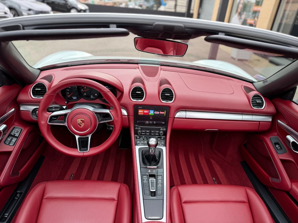 Boxster (982) 2.0 300CH - BVM6 - CUIR ETENDU ROUGE BORDEAUX - JANTES 2020 occasion 13700 Marignane