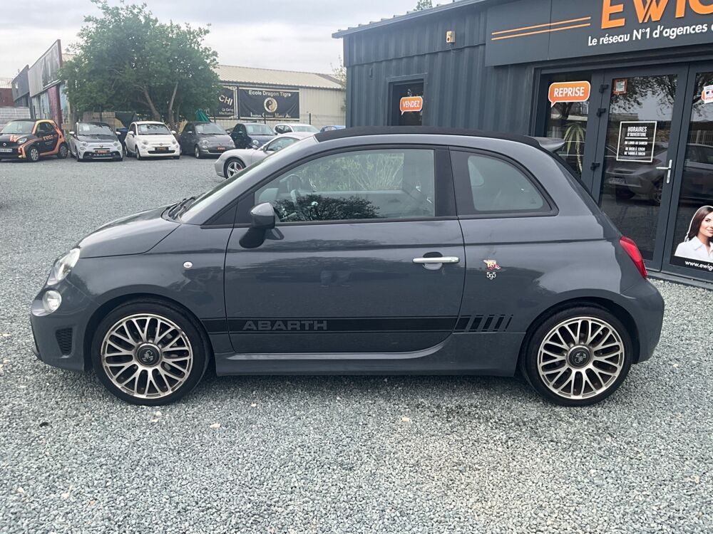 500 CABRIOLET 595 1.4 T 145 TURISMO / NAVIGATION / BLUETOOTH 2019 occasion 17000 La Rochelle