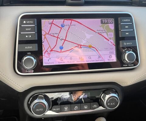Micra 1.5 dci 90 TEKNA + CAM&Eacute;RA + CARPLAY + R&Eacute;GULATEUR + LINE ASSI 2019 occasion 54000 Nancy