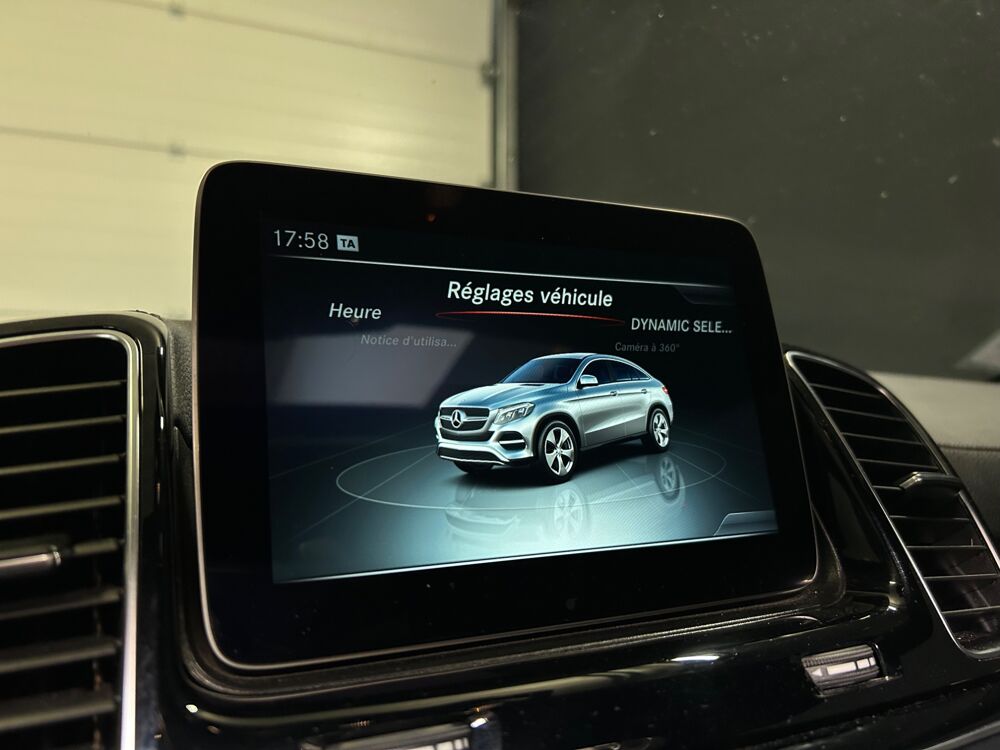 Classe GLE COUPE 3.0 43 365CH AMG 4MATIC 9G-TRONIC CAMERA 360/ HARMAN K 2016 occasion 78125 Gazeran