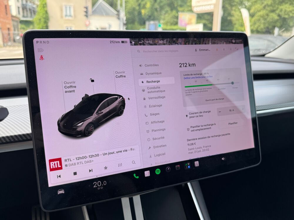Model 3 ELECTRIC 513 GRANDE-AUTONOMIE 4WD PERFORMANCE + SFD3 + GARAN 2020 occasion 54000 Nancy
