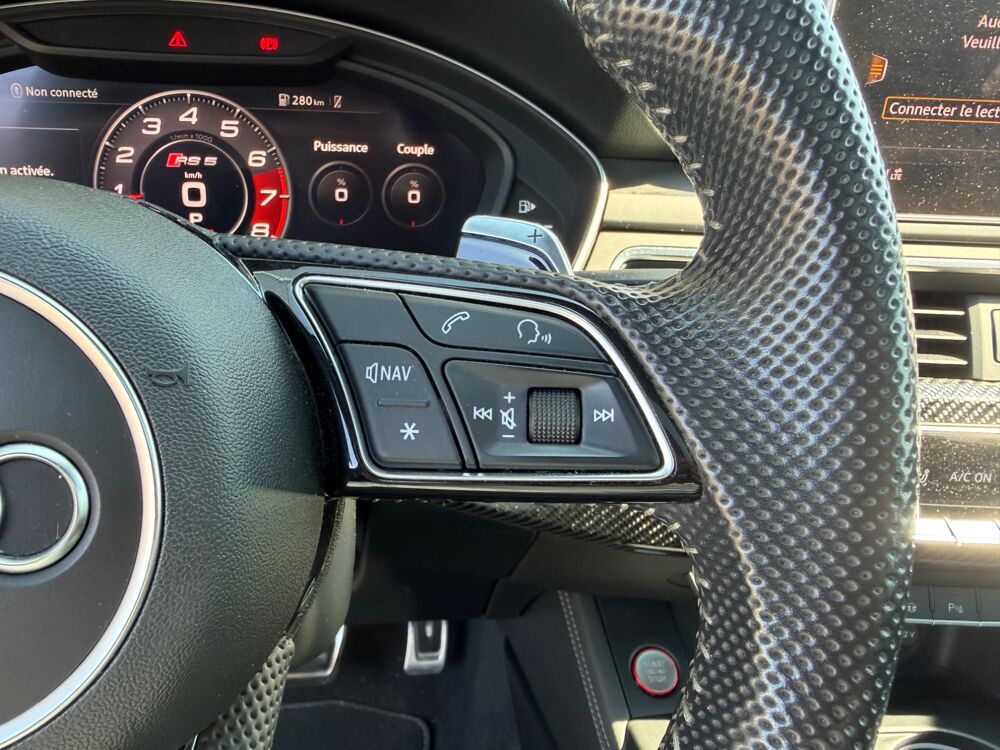 RS5 SPORTBACK 2.9 TFSI 450 QUATTRO ORIGINE FRANCE - T/O - B/O - 2019 occasion 26000 Valence