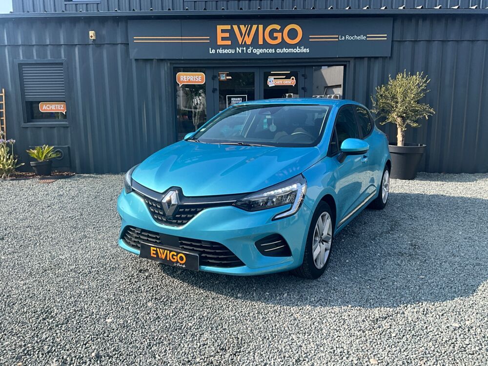Clio V 1.0i - 12v SCE 65 ch / CARPLAY / RADAR DE RECUL / CLIM / 2021 occasion 17000 La Rochelle