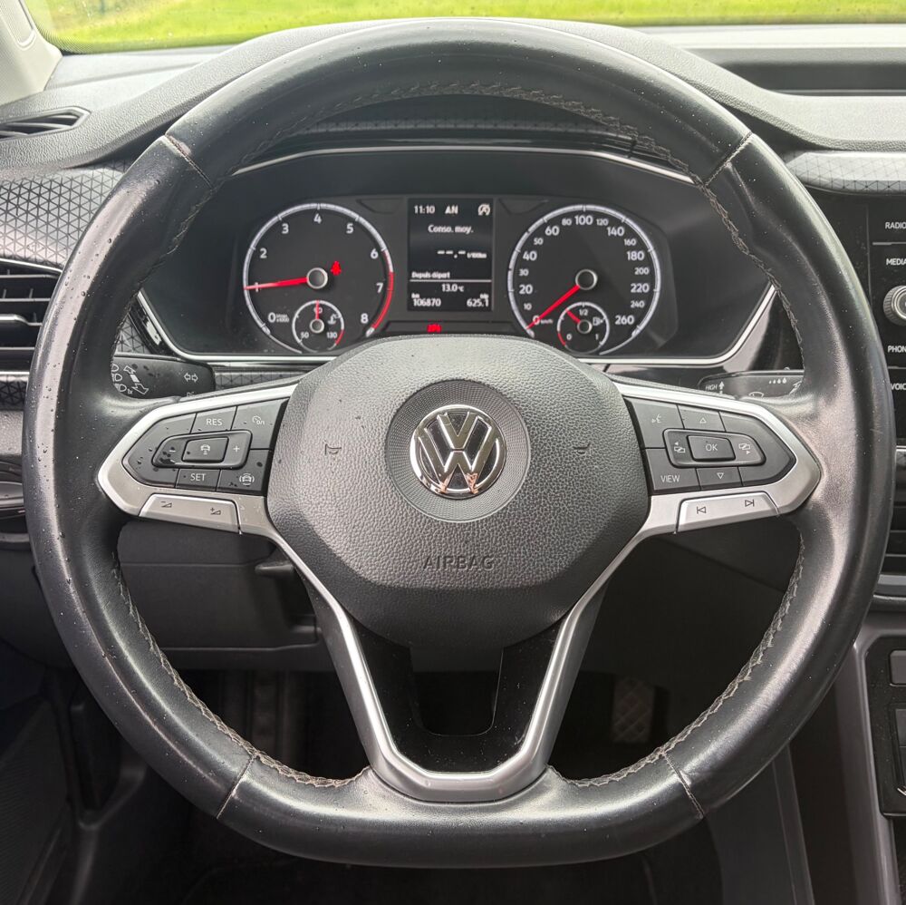 T-Cross 1.0 TSI 115ch R-LINE - CARPLAY - REGULATEUR ADAPTATIF - RADA 2019 occasion 76150 Saint-Jean-du-Cardonnay