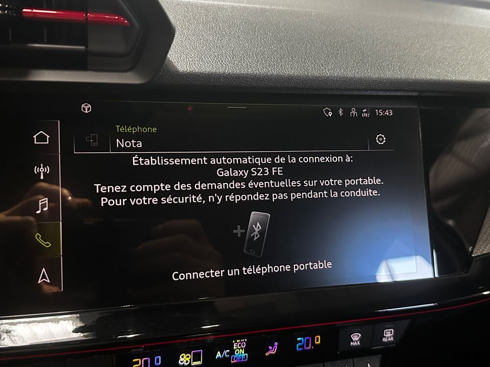RS3 BERLINE 2.5 TFSI 400 QUATTRO S-TRONIC / B&O / TOIT OUVRANT / 2022 occasion 29000 Quimper