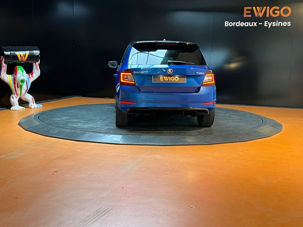 Fabia 1.0 TSI 95 MONTE CARLO // CARPLAY // CAMERA DE RECUL // REGU 2019 occasion 33320 Eysines