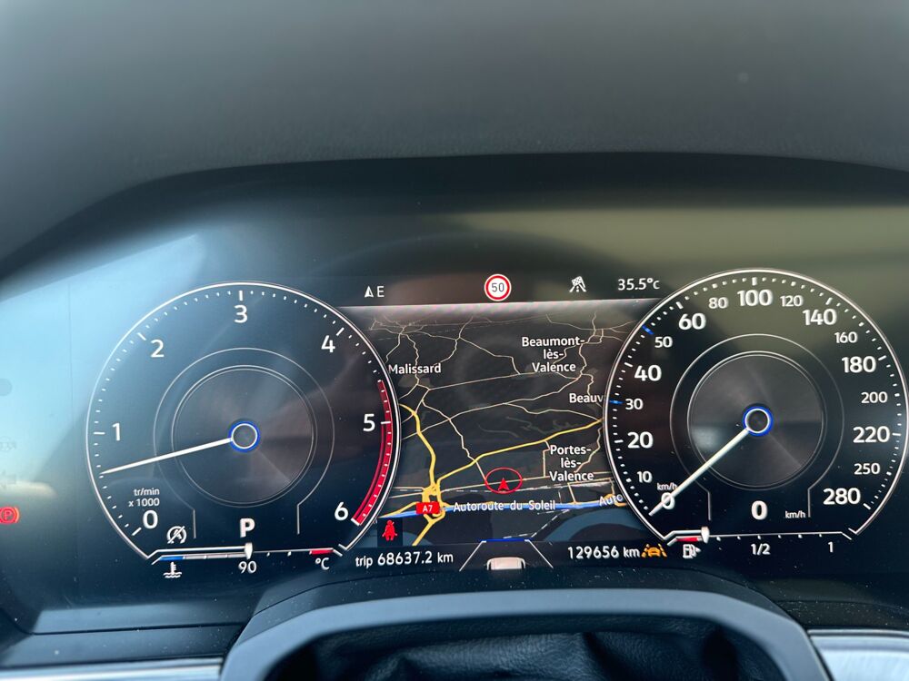 Touareg CARAT 3.0 TDI 286CH 4MOTION BVA - TOIT OUVRANT 2018 occasion 26000 Valence