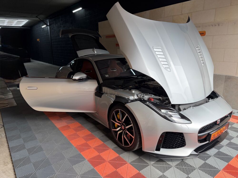 F-Type (2) COUPE 5.0 575CH SVR AWD BVA FREIN CERAMIQUE NO FAP 2017 occasion 60740 Saint-Maximin