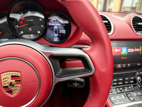 Boxster (982) 2.0 300CH - BVM6 - CUIR ETENDU ROUGE BORDEAUX - JANTES 2020 occasion 13700 Marignane