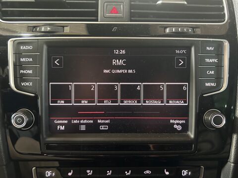 Golf 2.0 TSI 300 CH R 4MOTION DSG6 / TOIT OUVRANT / RADARS AV/ARR 2015 occasion 29000 Quimper