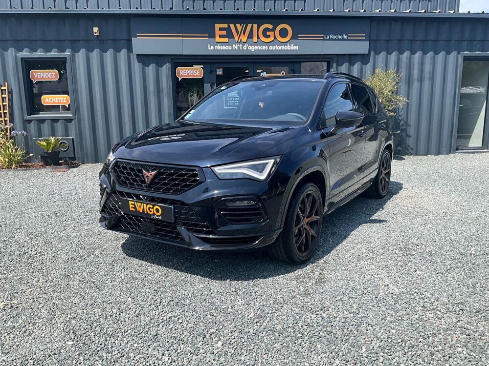 Ateca 2.0 TSI 300 4DRIVE 4WD DSG / ENTRETIENS CUPRA / CAMERA 360 / 2021 occasion 17000 La Rochelle