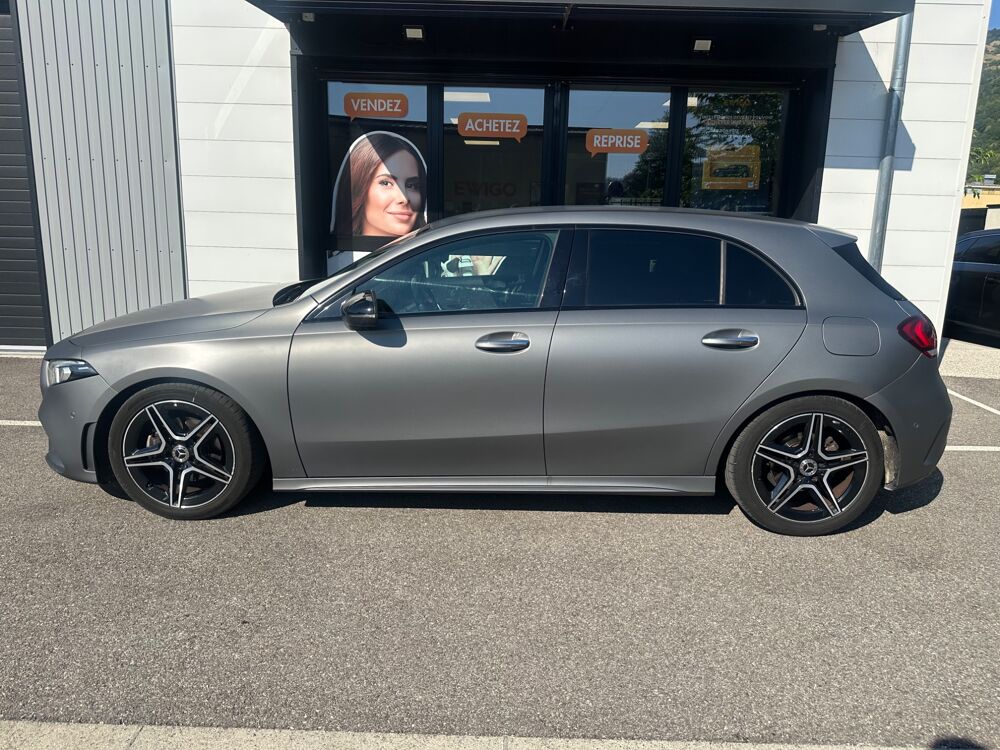 Classe A 2L 200D 150ch AMG LINE / CAMERA DE RECUL / PEINTURE GRIS MAT 2019 occasion 38420 Le Versoud