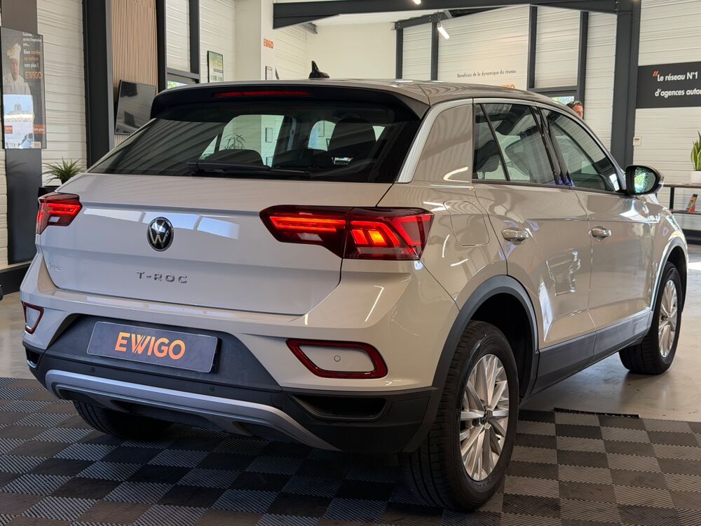 T-ROC 1.0 TSI 116 Ch - START AND STOP - GARANTIE CONSTRUCTEUR 12/2 2024 occasion 79000 Niort