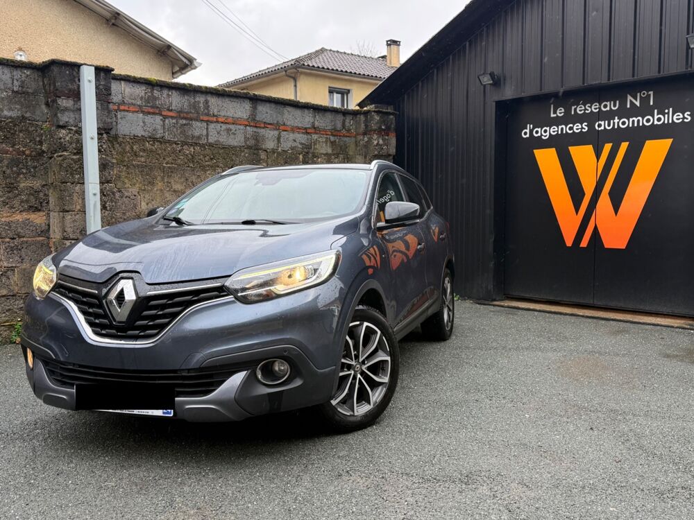 Kadjar (MOTEUR A CHAINE) TCE 130 Ch GRAPHITE ATTELAGE / CAMERA DE R 2018 occasion 24750 Tr&eacute;lissac