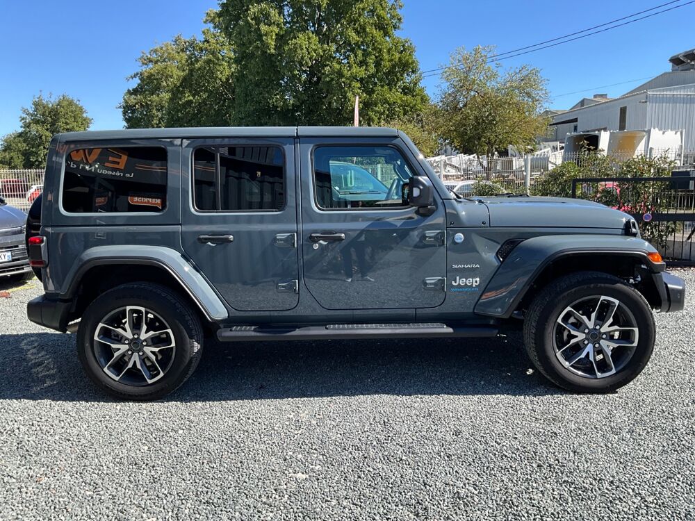 Wrangler 2.0 T 380H 270 4XE HYBRID PHEV UNLIMITED SAHARA AWD BVA 2024 occasion 17000 La Rochelle