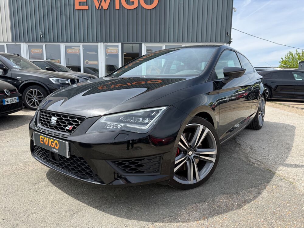 Leon SC 2.0 TSI 290 CH CUPRA BVA - CARPLAY/ANDROID AUTO - REGULAT 2016 occasion 27000 &Eacute;vreux