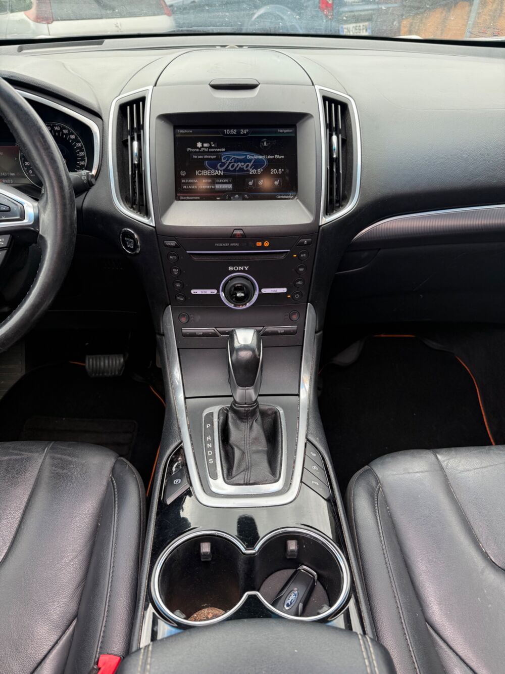 Edge 2.0 TDCI 210 TITANIUM I-AWD 4X4 POWERSHIFT BVA 2016 occasion 25000 Besan&ccedil;on