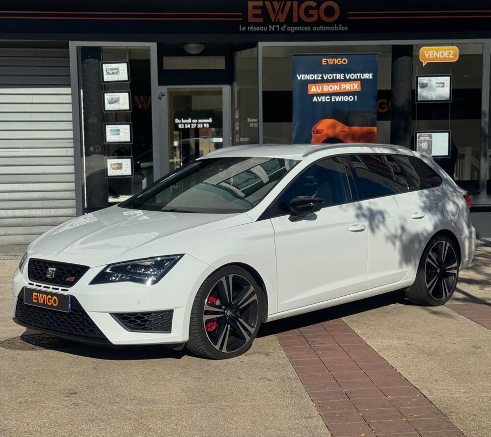 Leon ST 2.0 TSI 290CH CUPRA DSG 6 - ENTRETIEN A JOUR - SIEGE CHAU 2016 occasion 57600 Forbach