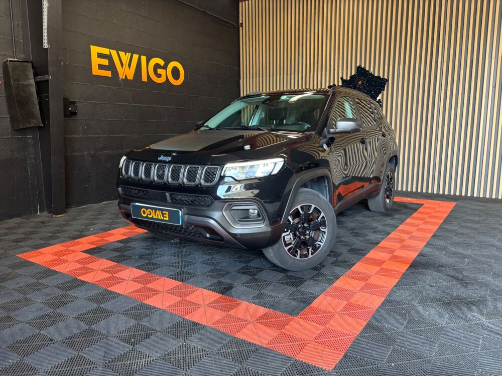 Compass 1.3 GSE T4 240 Ch 4XE PHEV Trailhawk - Cam&eacute;ra de recuk & 360 2021 occasion 44220 Cou&euml;ron