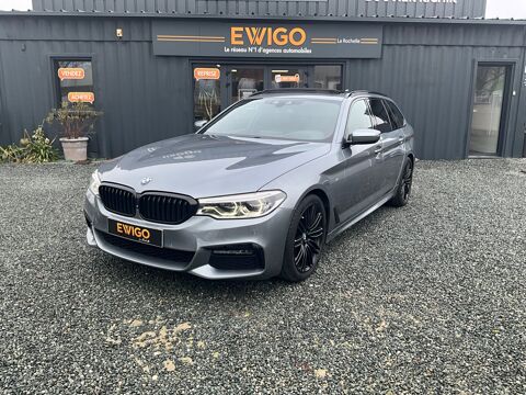 BMW S&eacute;rie 5 TOURING 190CH STEPTRONIC 8 PACK M / SI&Egrave;GES CHAUFFANTS / ENTR 2019 occasion La Rochelle 17000