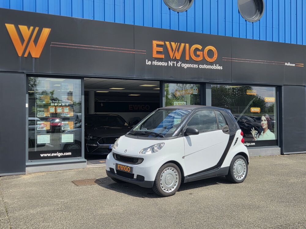 ForTwo 1.0 T 60ch BLACK PASSION 2012 occasion 68170 Rixheim
