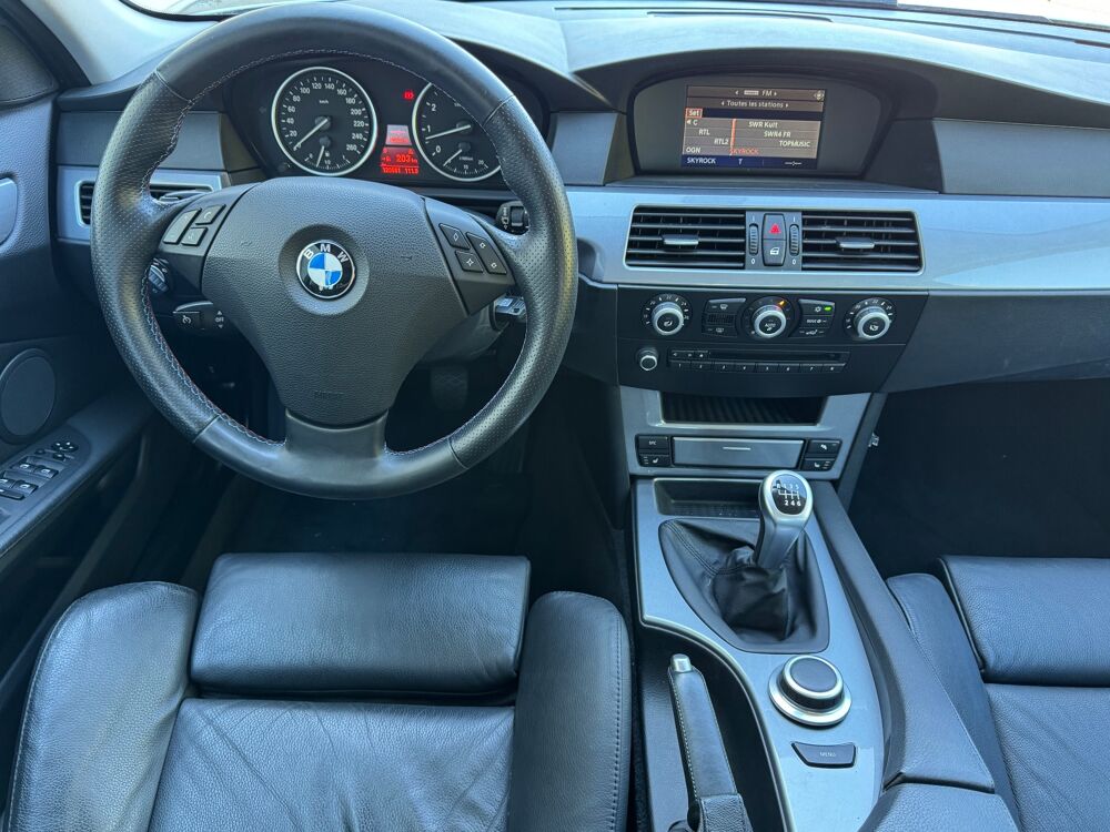 S&eacute;rie 5 525 i SPORT 218 ch Boite manuelle 2008 occasion 68170 Rixheim