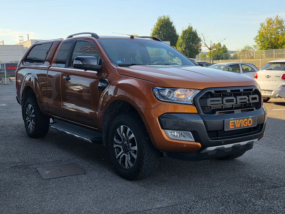 Ranger SUPER CABINE 3.2 TDCI 200 WILDTRAK 4X4 BVA HARDTOP 2018 occasion 68170 Rixheim