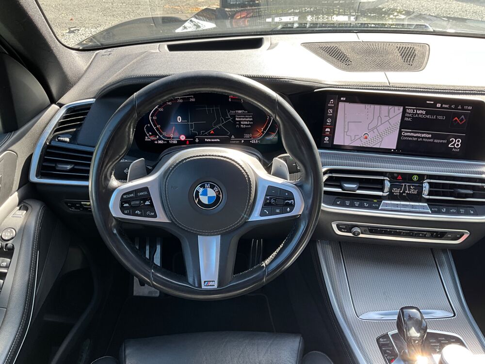 X5 2.0D 231 PACK M XDRIVE / Toit ouvrant / Cam&eacute;ra / Entretien B 2020 occasion 17000 La Rochelle