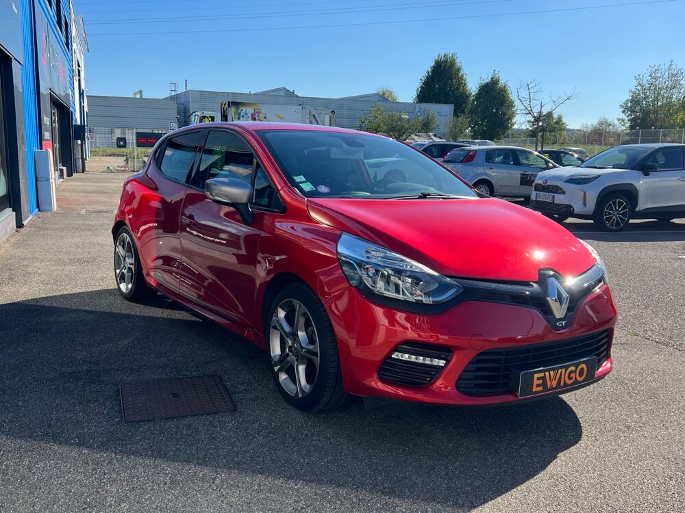 Clio GT 1.2 TCE 120 cv EDC BVA - HISTORIQUE LIMPIDE 2014 occasion 68170 Rixheim