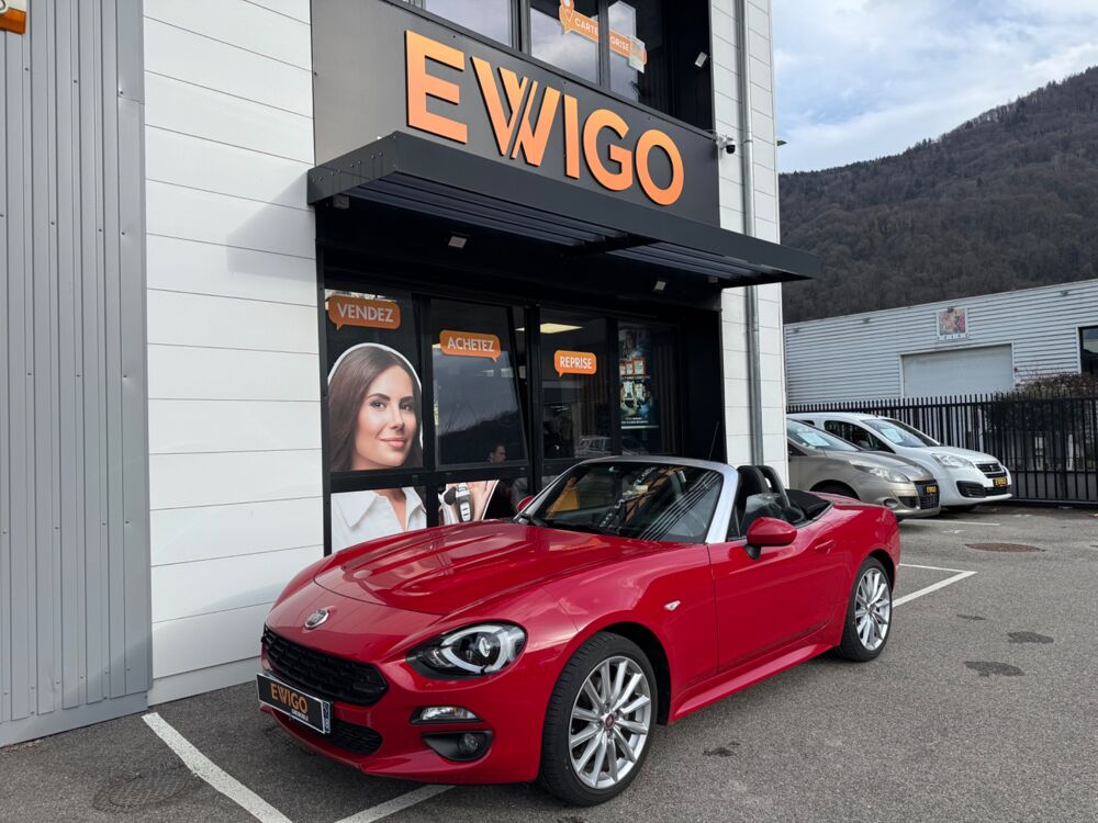 124 spider SPIDER 1.4L MULTIAIR 140ch LUSSO PLUS / CAMERA DE RECUL + GP 2016 occasion 38420 Le Versoud