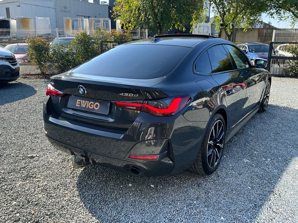 S&eacute;rie 4 GRAND-COUPE 3.0 430 D 285 Ch XDRIVE FINITION M-SPORT / TOIT 2022 occasion 17000 La Rochelle