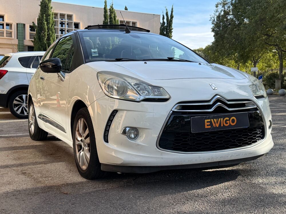 DS3 1.6 VTI 120Ch SO CHIC CABRIOLET *BLUETOOTH*ENTRETIEN COMPLET 2014 occasion 13009 Marseille