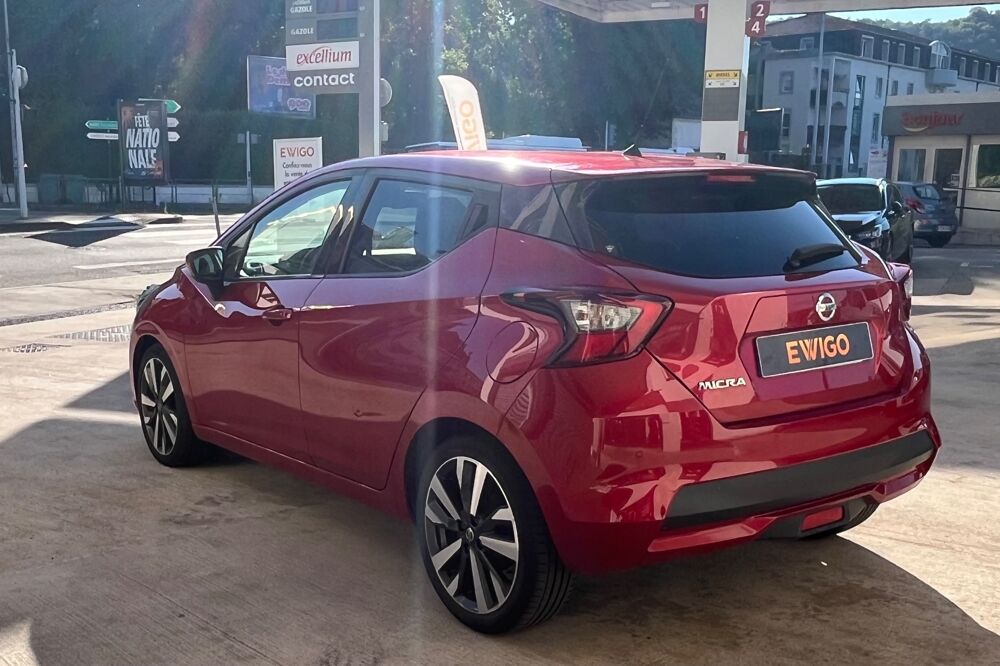 Micra 1.5 dci 90 TEKNA + CAM&Eacute;RA + CARPLAY + R&Eacute;GULATEUR + LINE ASSI 2019 occasion 54000 Nancy