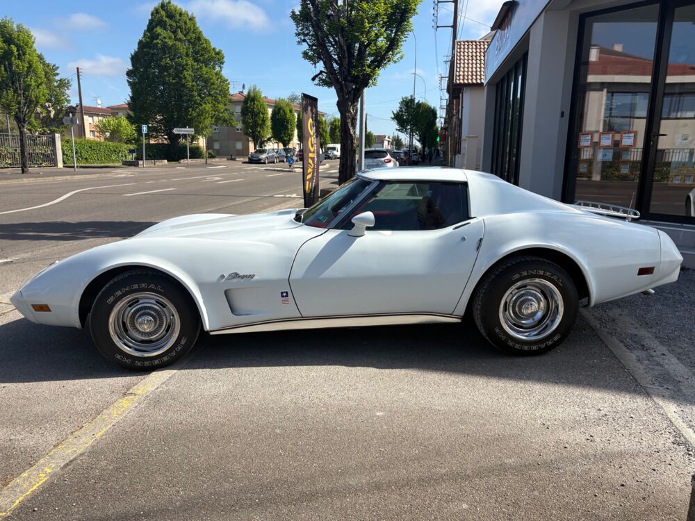 Corvette STINGRAY C3 1976 - V8 5.7 350 CI L48 180 CH - INTERIEURE ROU 1976 occasion 40000 Mont-de-Marsan