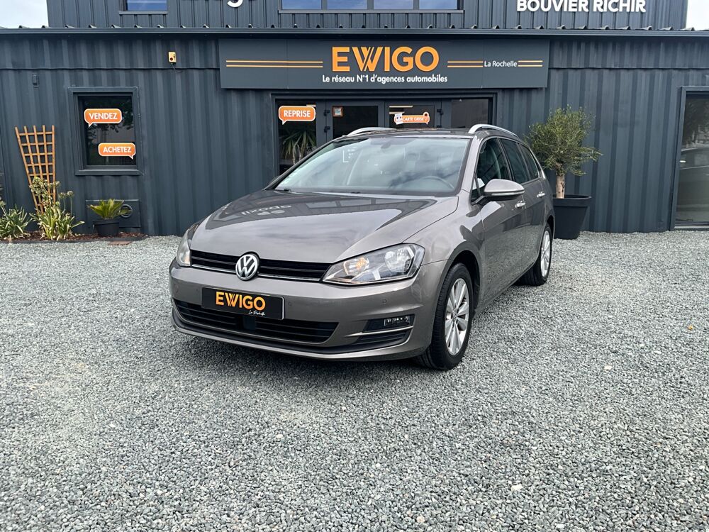Golf BREAK 1.6 TDI 110 ch BLUEMOTION CONFORT LINE BUSINESS / CLIM 2016 occasion 17000 La Rochelle