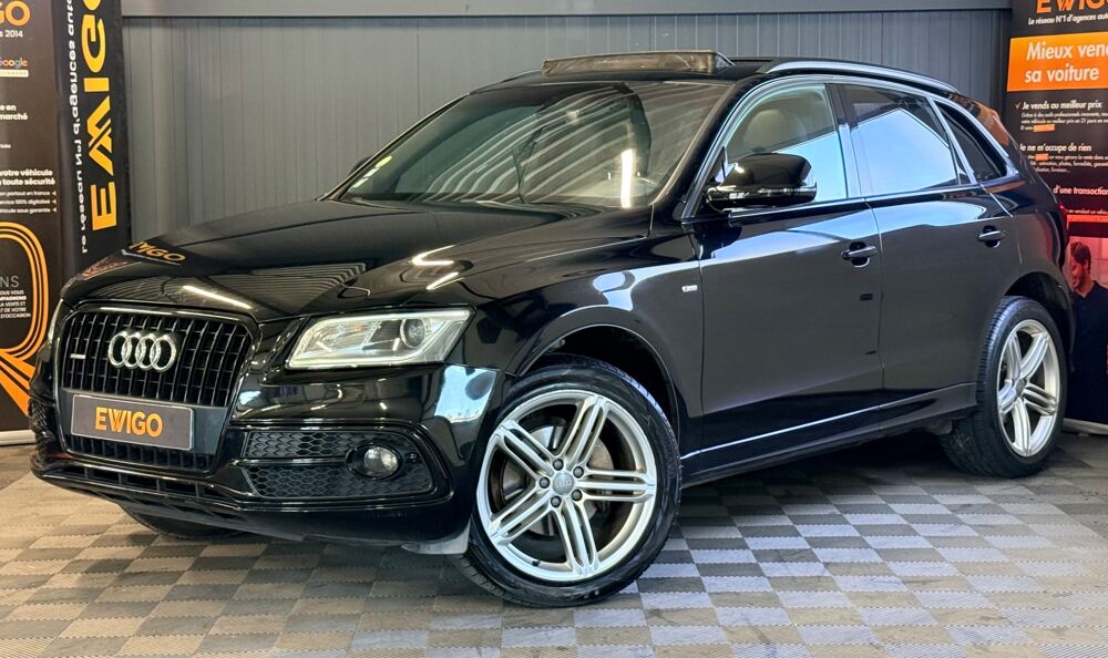 Q5 2.0 TDI 190 Ch S-LINE QUATTRO S-TRONIC BVA - TOIT OUVRANT - 2015 occasion 79000 Niort